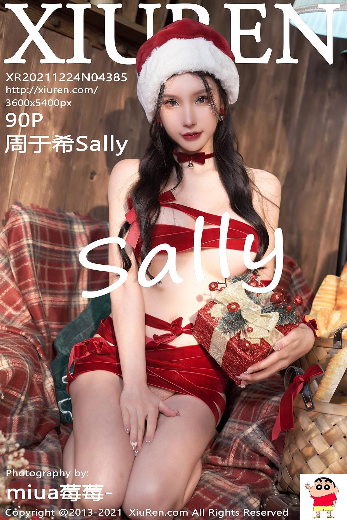【XiuRen秀人网】2021.12.24 Vol.4385 周于希Sally 完整版无水印写真【90P】
